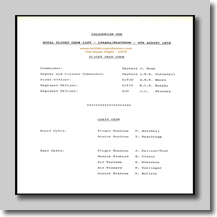 Royal Flight Itinerary 